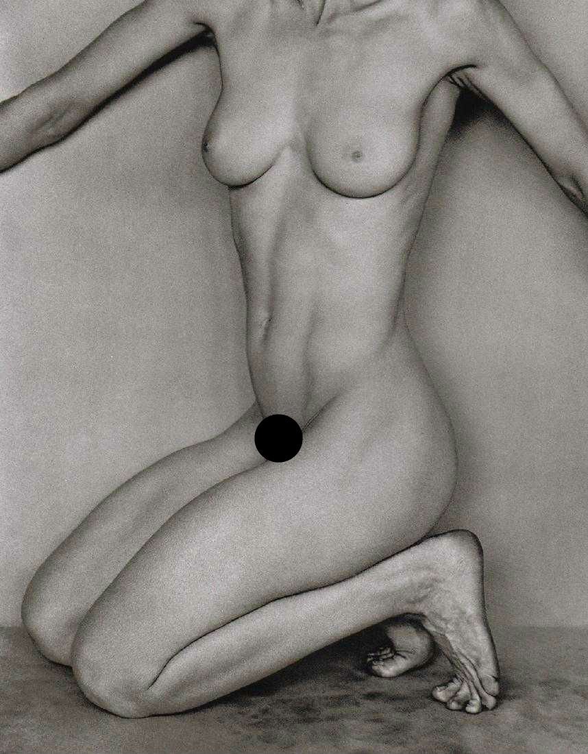 EDWARD WESTON- Nude, 1920's: Artist: EDWARD WESTON Print Title: Nude, 1920's Medium: Photoengraving Printed in Hong Kong in the 1990’s Image Size approx: 9 x 7” Edward Weston 1886-1958) was a 20th-century American photographe