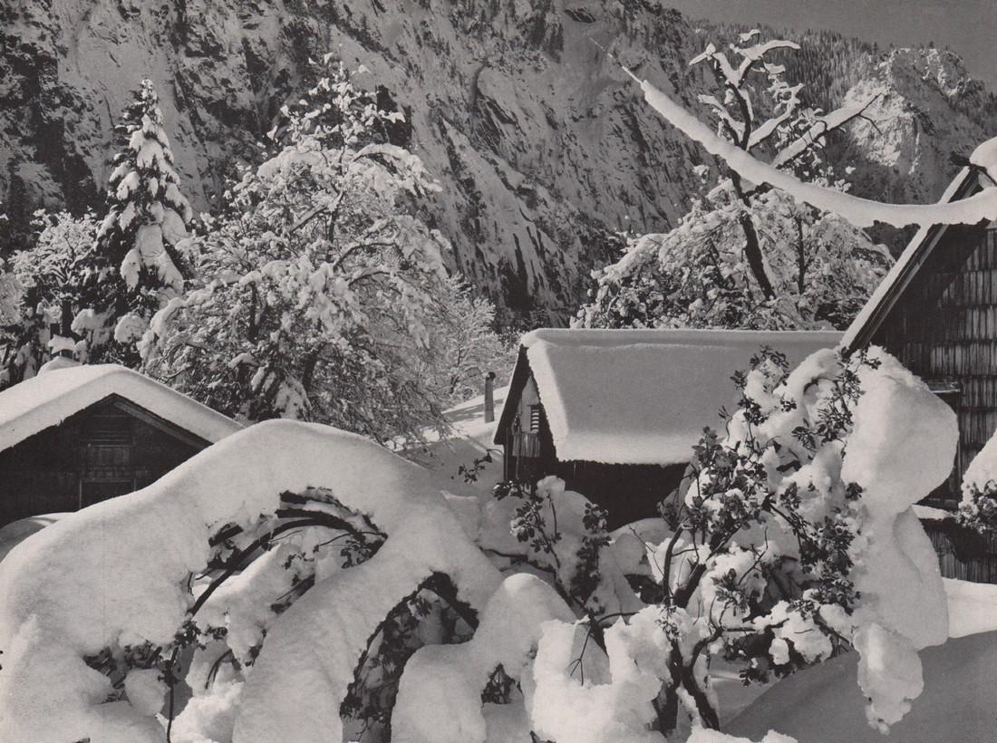 EDWARD WESTON- Ansel Adams Dark Room,Yosemite: Artist: EDWARD WESTON Print Title: Ansel Adams Dark Room,Yosemite Medium: Photoengraving Printed in USA in 1940’s Image Size approx: 7 x 9 Edward Weston 1886-1958) was a 20th-century American photog
