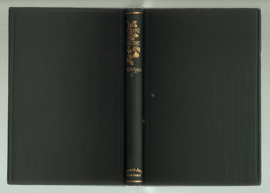 Quince Culture, Illust. Handbook by W. W. Meech.: Scarce book on the fascinating hobby of cultivating quinces. Full title: “Quince Culture, an Illustrated Handbook For the Propagation and Cultivation of the quince with Descriptions of its Varieties