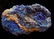 BLUE AZURITE ON SCHIST MATRIX