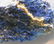 BLUE AZURITE ON SCHIST MATRIX - 5