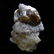VESUVIANITE ON CALCITE - COLLECTORS ITEM - 11