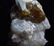 VESUVIANITE ON CALCITE - COLLECTORS ITEM - 6
