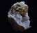 VESUVIANITE ON CALCITE - COLLECTORS ITEM - 8