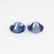 0.79 Ct Natural Blue Sapphire 4.5 mm Round Pair - 2