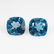 3.43 Ct Natural Swiss Blue Topaz 7X7 mm Cushion Pair
