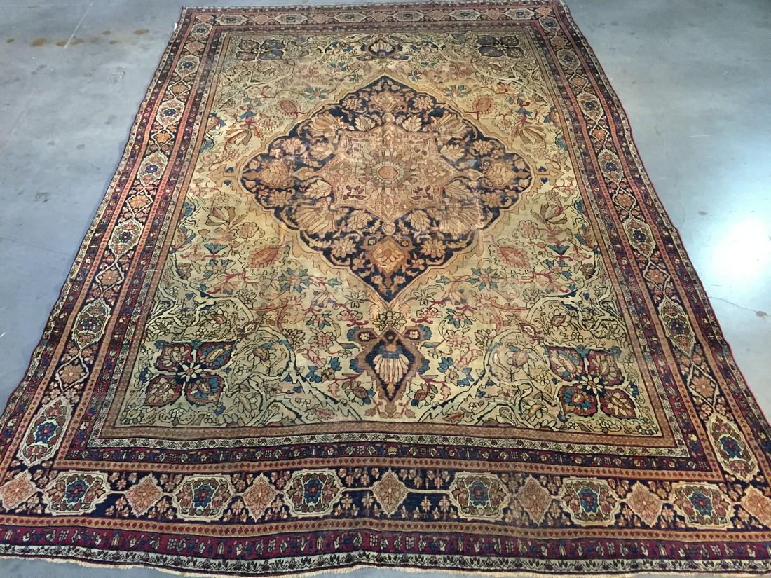 VINTAGE Lavar Kirman RUG 8x12.2 (1 of 10)