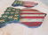 PAIR OF AMERICAN SHIELDS RED, WHITE AND BLUE - 4