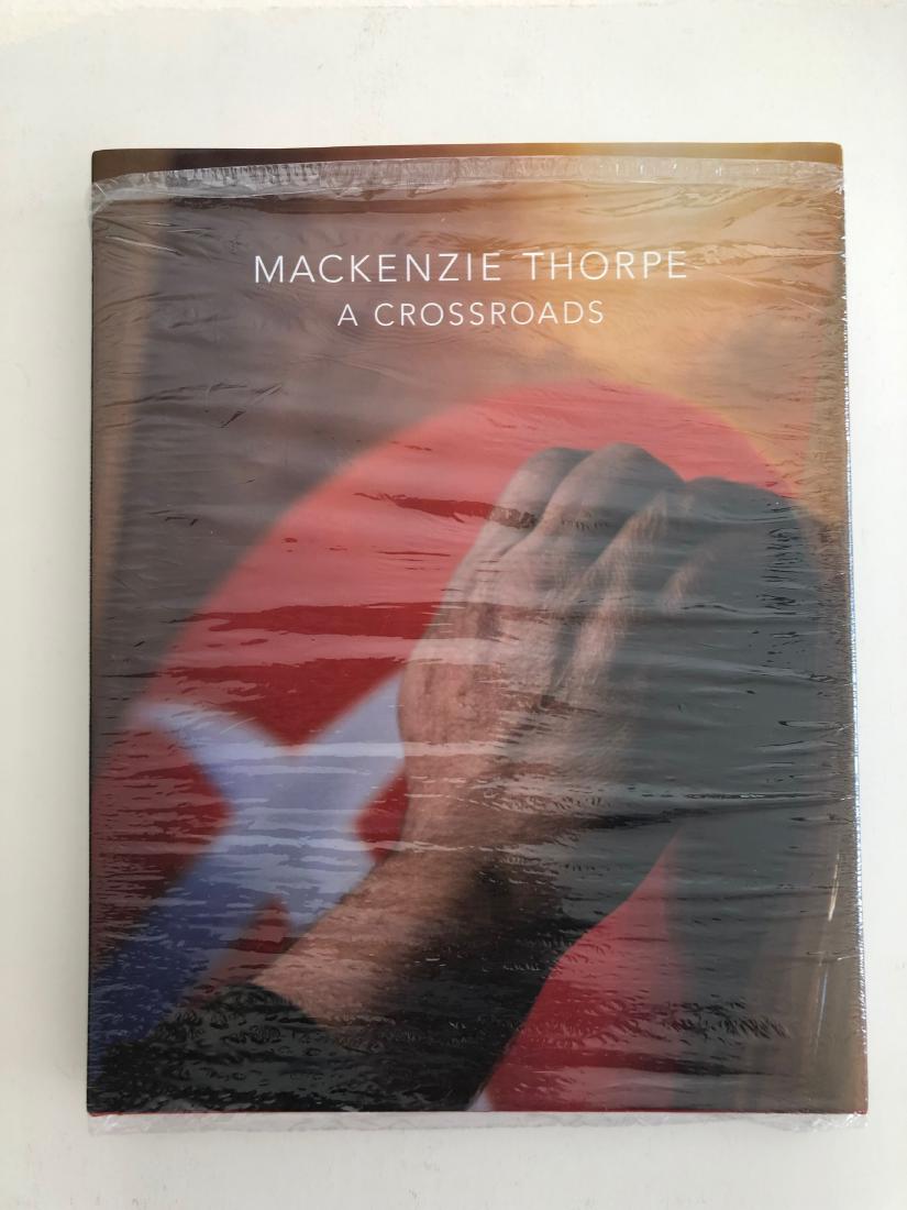 MACKENZIE THORPE - A CROSSROADS: Title: MACKENZIE THORPE - A CROSSROADS Dimension: BOOK Provenance:MACKENZIE THORPE - A CROSSROADS. STILL SEALED - With Robert Chase Jr. Amazing art. In the early 1990s, Mackenzie Thorpe set the art wo