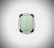 925 SS Sz 7 Engraved Jade Cocktail Ring w CZs & Black