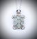 Sterling Silver Necklace and Turtle Pendant w Jade,