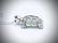 Sterling Silver Necklace and Turtle Pendant w Jade, - 3