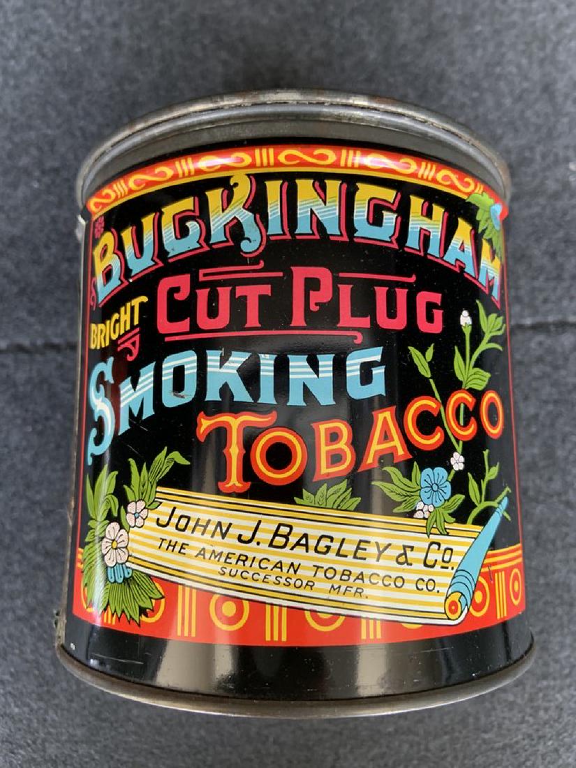 Buckingham Tobacco Tin & Seal Cut Plug Lunch Pail (1 of 8)