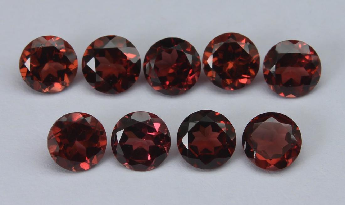 5.57 CT Pyrope Almandite Garnets set (1 of 3)