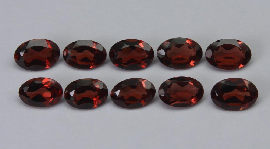 5.43 CT Pyrope Almandite Garnets set (1 of 4)