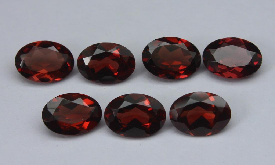 6.45 CT Pyrope Almandite Garnets set (1 of 4)