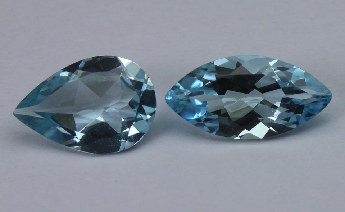 5.00 Ct Natural Sky Blue Topaz Set (1 of 3)