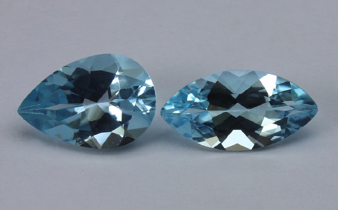 5.99 Ct Natural Sky Blue Topaz Set (1 of 3)