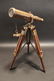 Solid Brass Telescope & Wood Tripod - 9