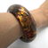 Cut bangle bracelet Baltic amber - 4