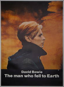 MAN WHO FELL TO EARTH (1976) DAVID BOWIE 29 X 43"