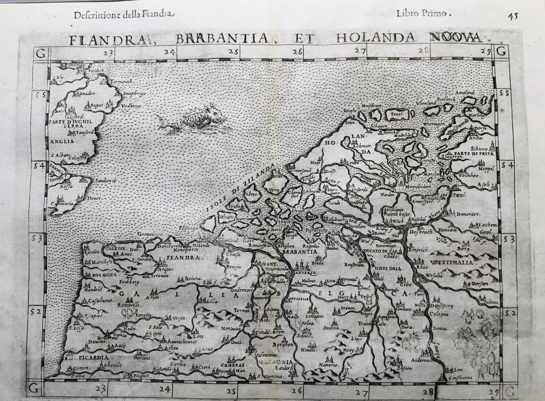 Belgium & Netherlands with sea monster (1 of 3)