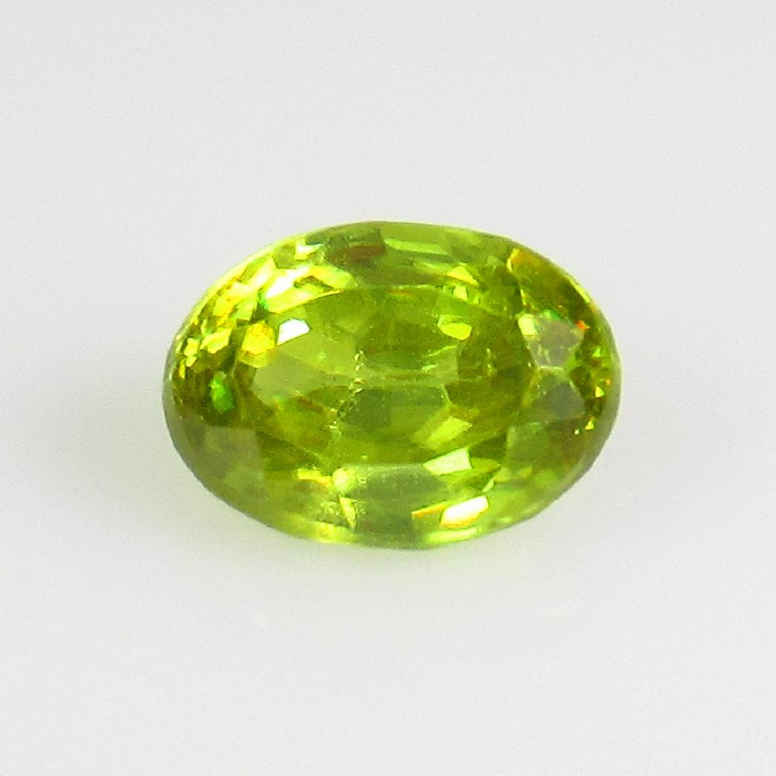 0.74 Ct Genuine Ceylon Green Sapphire Oval Cut: No Reserve! Title: 0.74 Ct Genuine Ceylon Green Sapphire Oval Cut Stone Clarity: VVS Gemstone: Natural Sapphire Carat Weights:0.74 Size/Dimension: 6.30 x 4.60 x 3.40 mm Additional Information: Top Qua