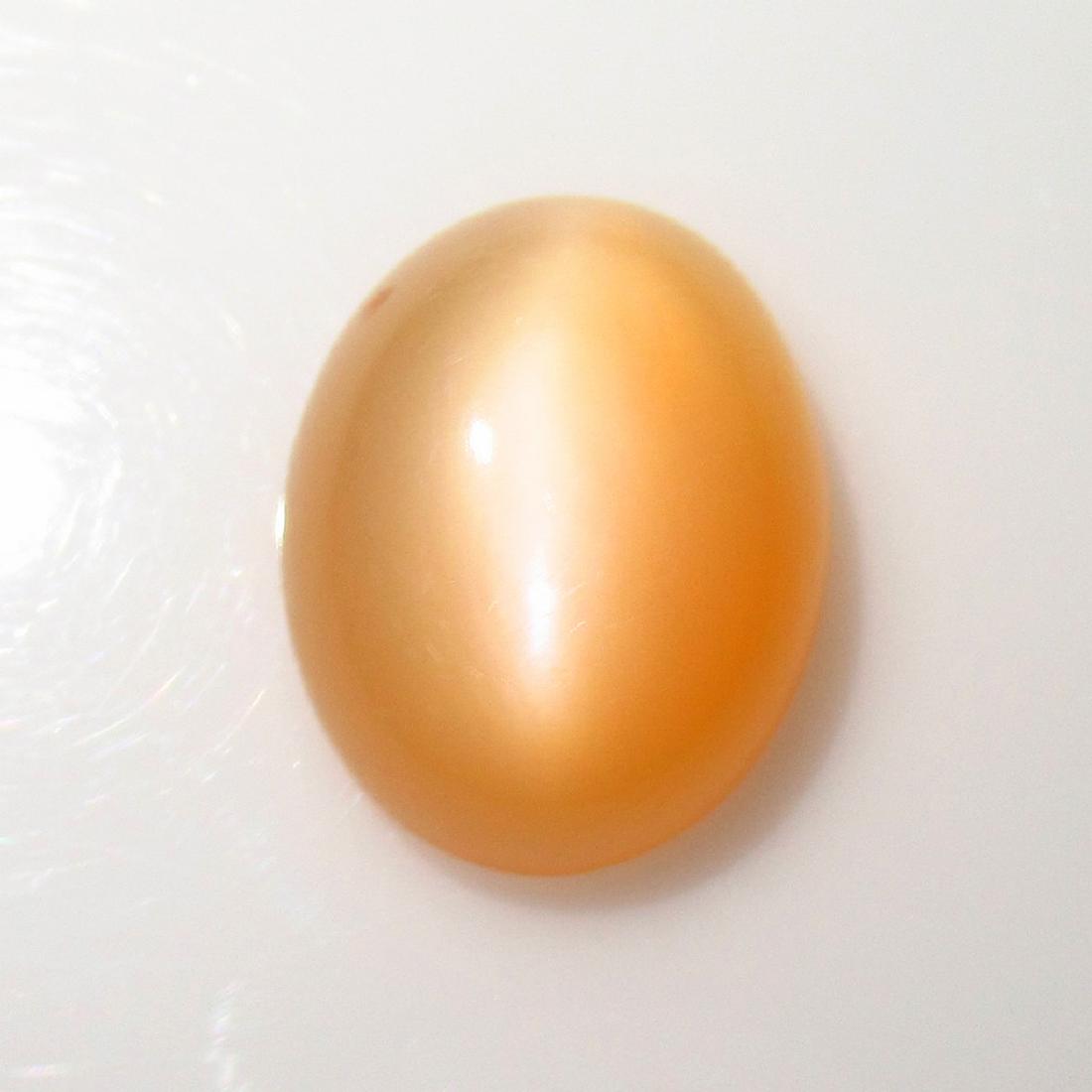 9.27 Ct Genuine Brown Moonstone Catseye Oval: No Reserve! Title: 9.27 Ct Genuine Brown Moonstone Catseye Oval Stone Clarity: Transparent Gemstone: Natural Moonstone Carat Weights:9.27 Size/Dimension: 16.70 x 12.80 x 6.30 mm Additional Information