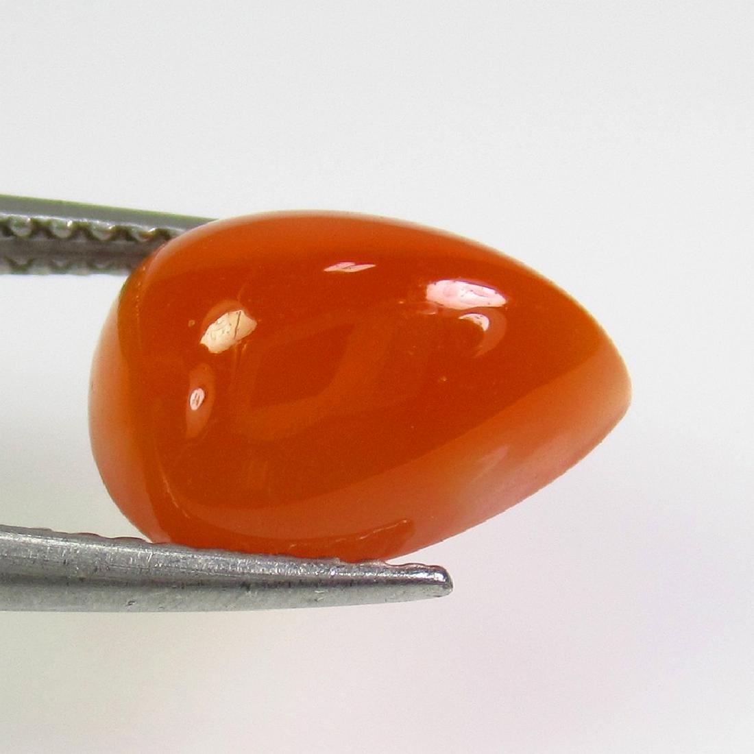 2.94 Ctw Natural Orange Moonstone 11X8 mm Pear: No Reserve! Title: 2.94 Ctw Natural Orange Moonstone 11X8 mm Pear Stone Clarity: Transparent Gemstone: Moonstone Size/Dimension:2.94 Carat Weights: 11.10 x 8.10 x 5.40 mm Additional Information: Nice