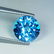 Natural Blue Topaz Round Cut 3.30 ct - 3