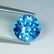 Natural Blue Topaz Round Cut 3.30 ct - 4