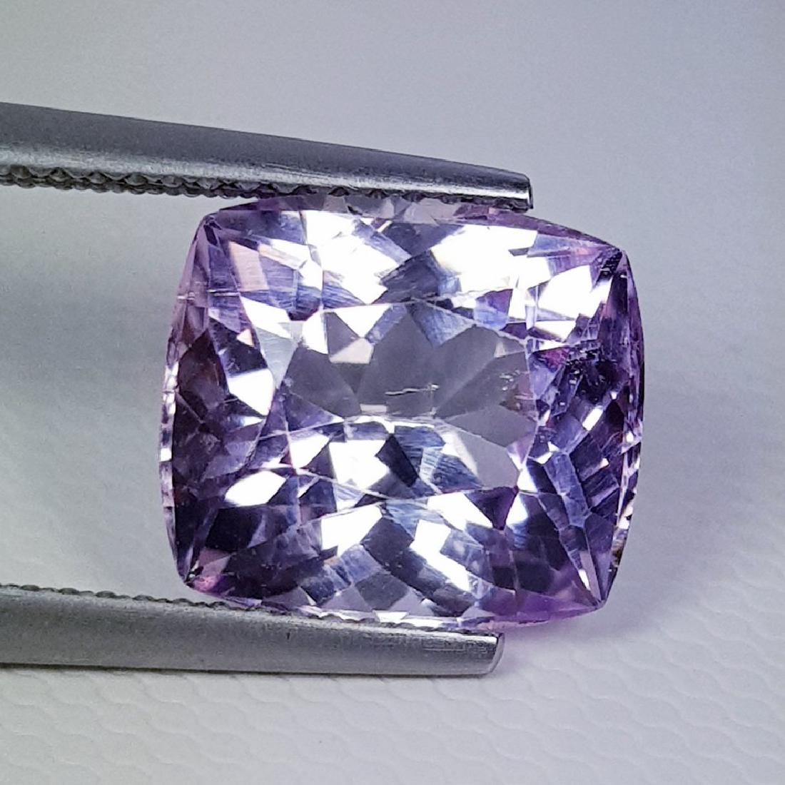 Natural Pink Kunzite Cushion Cut 5.90 ct (1 of 6)