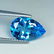 Natural Blue Topaz Pear Cut 3.40 ct - 2