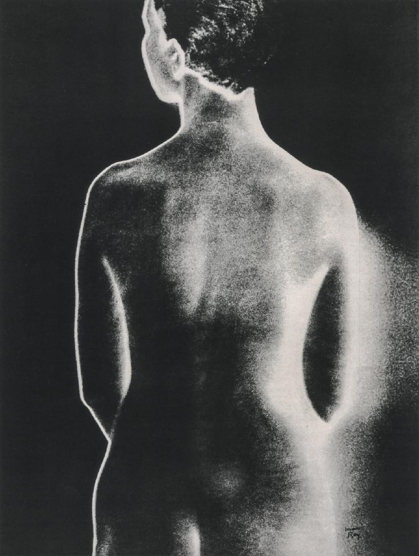 MAN RAY - Untitled, 1925: Artist: Ray, Man Title: Untitled, 1925 Medium: Photo Litho, 1995, Italy Dimensions: 6.95x9.25" Heat Wax Mounted on 11x14" Conservation Board Man Ray, original name Emmanuel Radnitzky, was born on Augu
