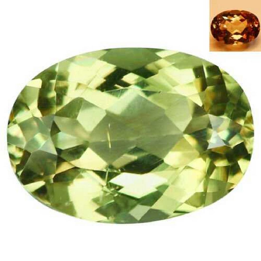 6,91 ct Color Change Diaspore (1 of 2)