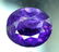 0.85 cts Oval Cut Dazzling Violet Purple Loose - 3