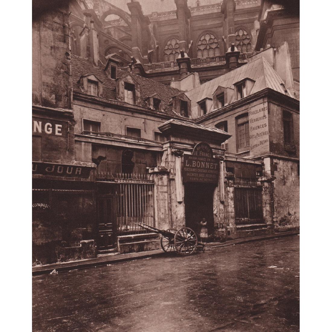 EUGENE ATGET - Hotel de Guermantes, Paris: Artist: EUGENE ATGET Print Title: Hotel de Guermantes, Paris Medium: Sheet-Fed Gravure Printing Date: 1960's Printed in Switzerland Image Size approx: 6.75 x 8 inches Jean-Eugène-Auguste Atget (1857-