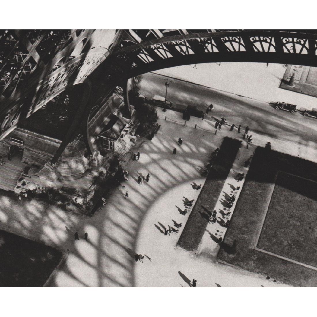ANDRE KERTESZ - Shadows of the Eiffel Tower, 1929: Artist: ANDRE KERTESZ Print Title: Shadows of the Eiffel Tower, 1929 Medium: Sheet-Fed Gravure Printing Date: 1980's Printed in France Image size approx. 8 x 6.5 inches Andre Kertesz (1894-1985) born
