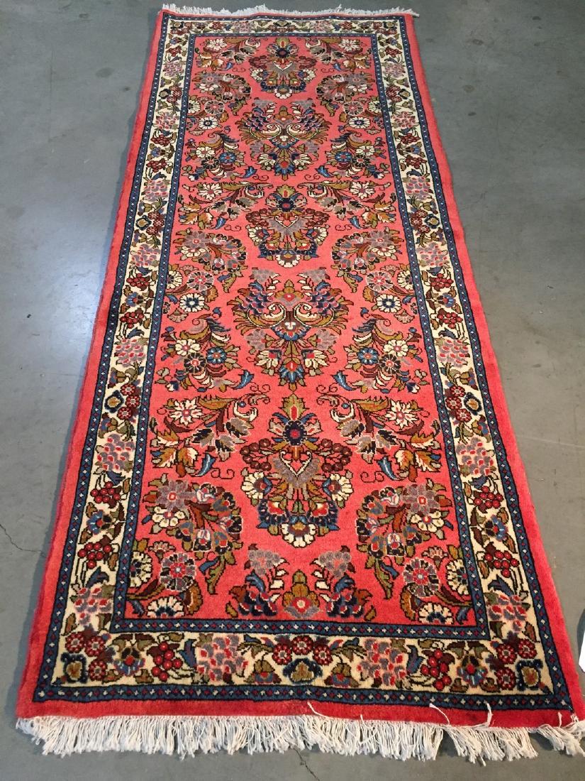 Authentic Persian Sarouk in 2'.8" X6'.9" (1 of 7)