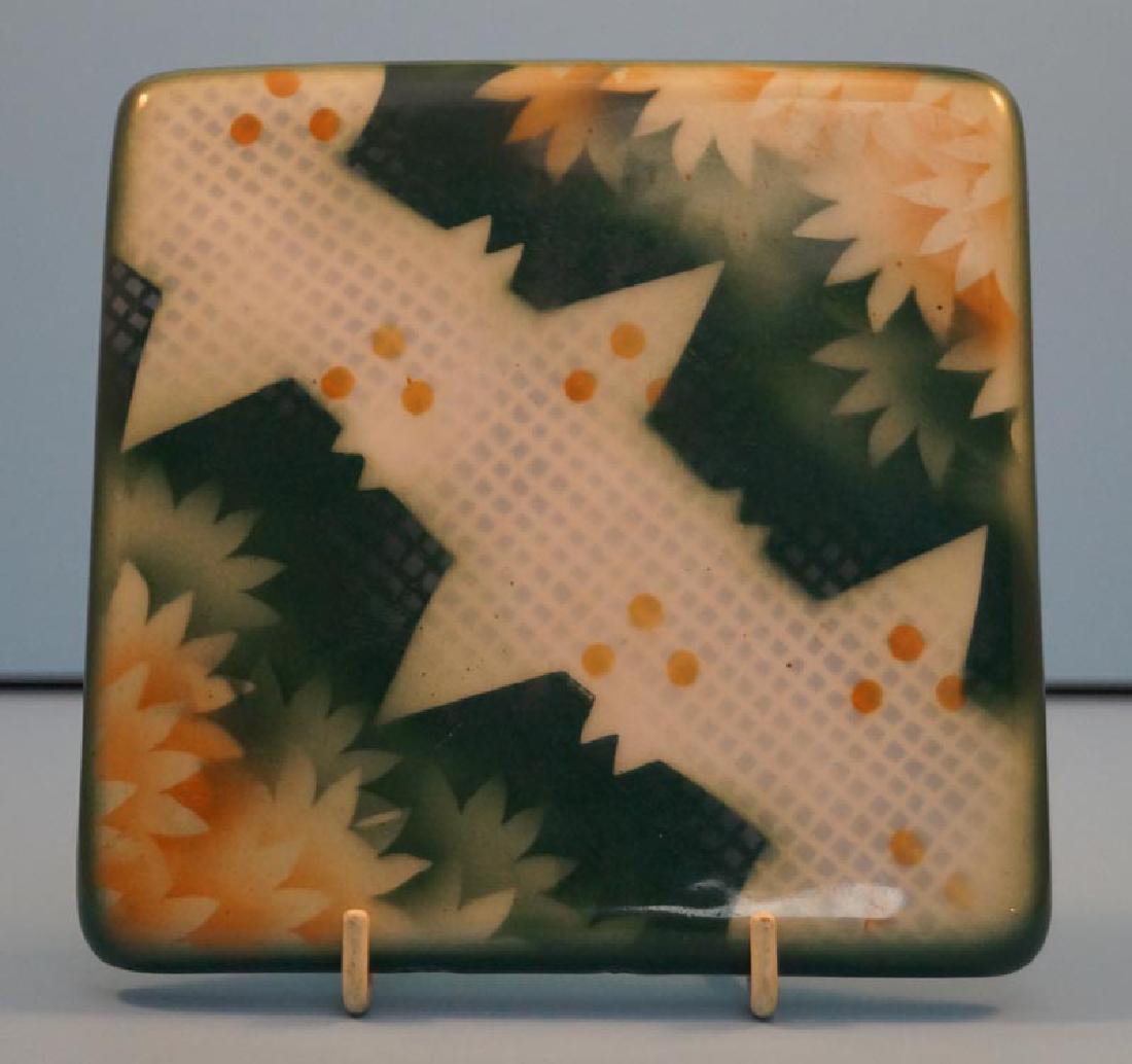 Ditmar Urbach Art Deco Pottery Czech Hot Plate (1 of 2)