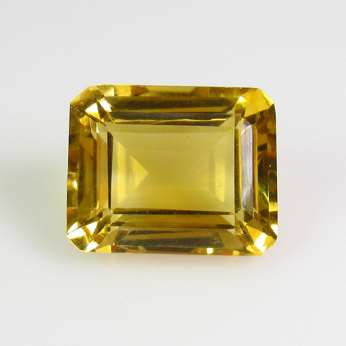 3.25 Ctw Natural Citrine 10X8 mm Emerald Cut (1 of 2)