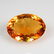 7.08 Ct Genuine Madeira Brandy Yellow Citrine Oval