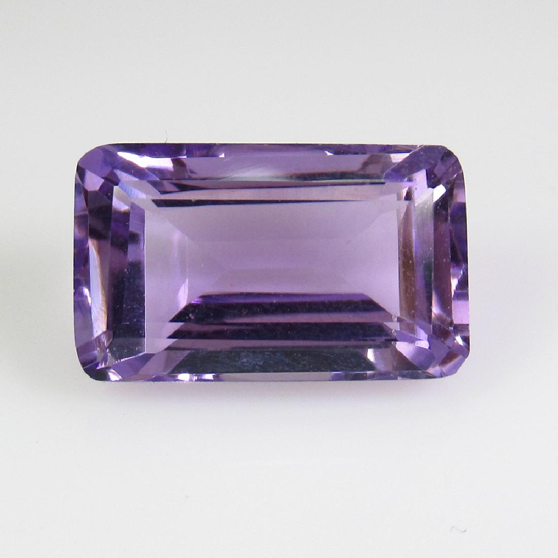 6.01 Ct Natural Purple Amethyst Emerald Cut (1 of 2)