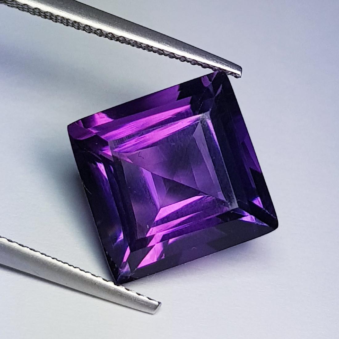 Natural Amethyst Square Cut 8.90 ct (1 of 6)