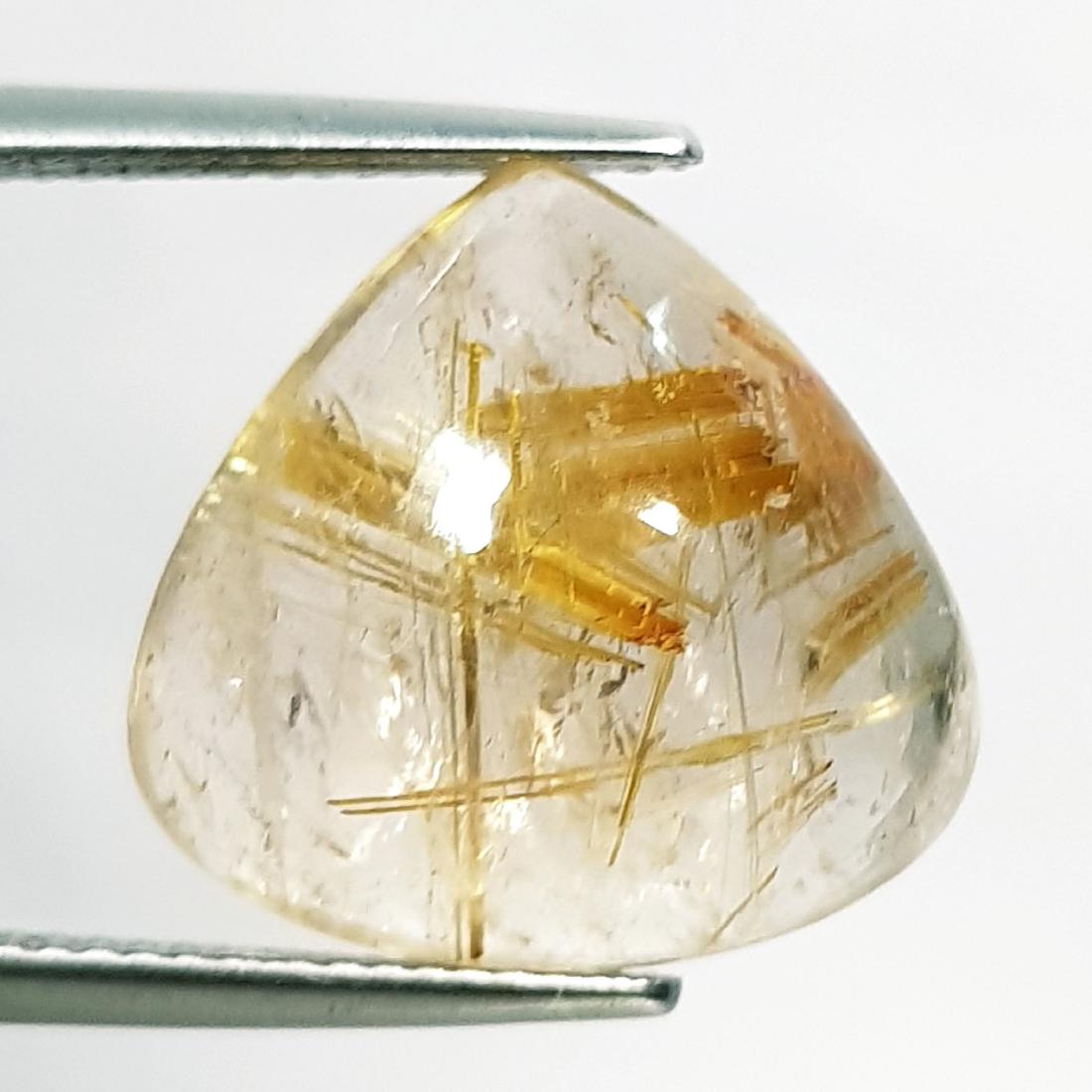 14.20 ct Natural Golden Rutile Quartz (1 of 6)