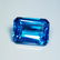 Natural Blue Topaz Emerald Cut 3.45 ct - 2