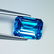 Natural Blue Topaz Emerald Cut 3.45 ct - 4