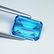 Natural Blue Topaz Emerald Cut 3.45 ct - 5