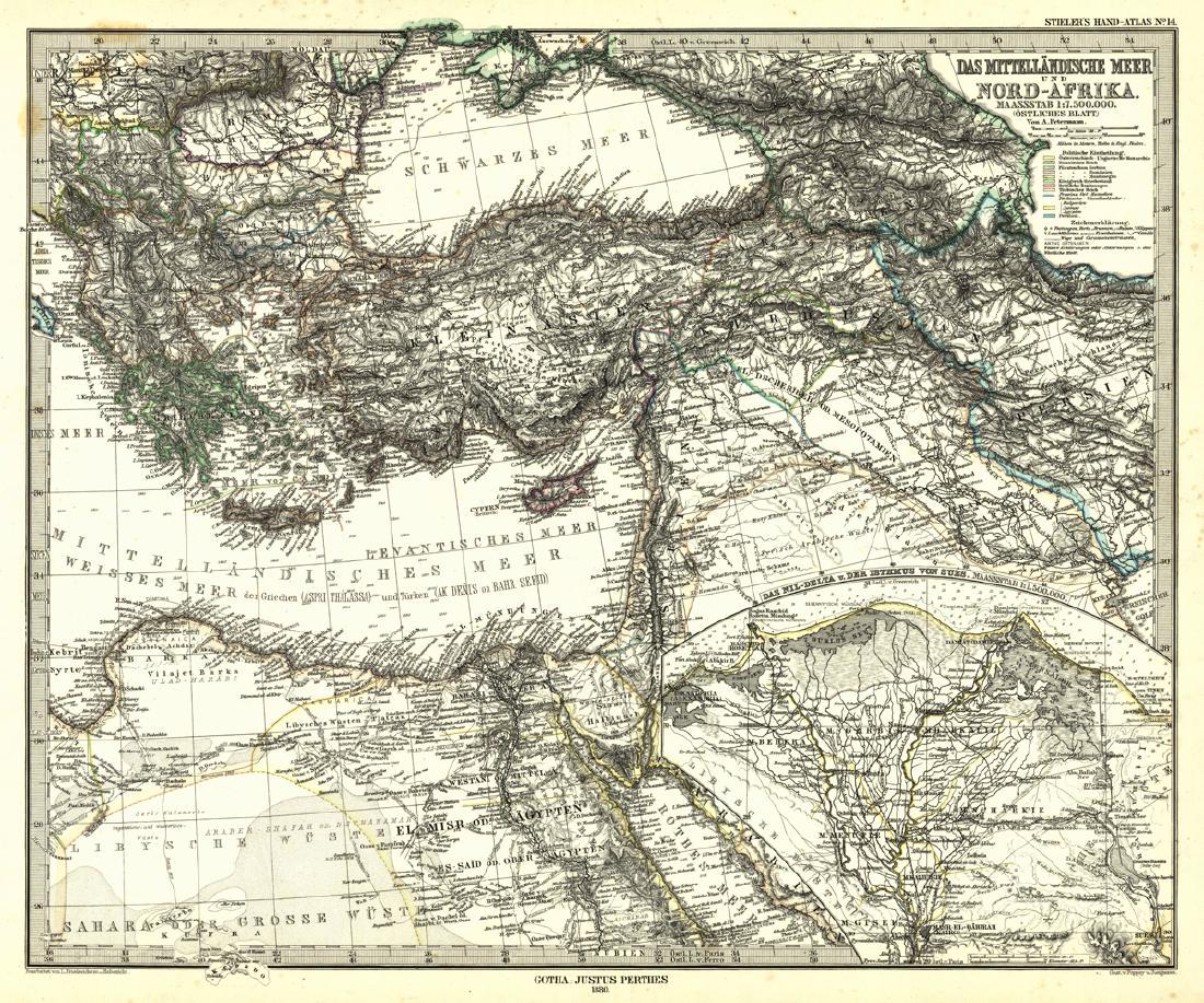 Das Mittellandische Meer Und Nord-Afrika. (1 of 1)