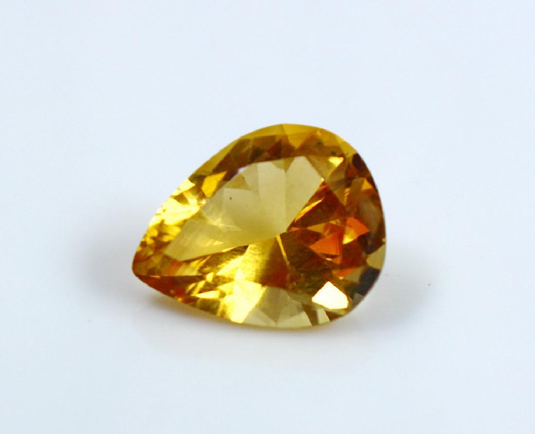 Natural & Unheated -  Golden Yellow Citrine Faceted Cut (1 of 14)